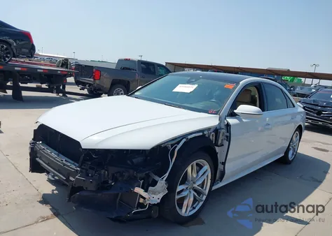 2017 Audi A8 L 4.0T Sport from USA, damaged, VIN WAU43AFD3HN007416